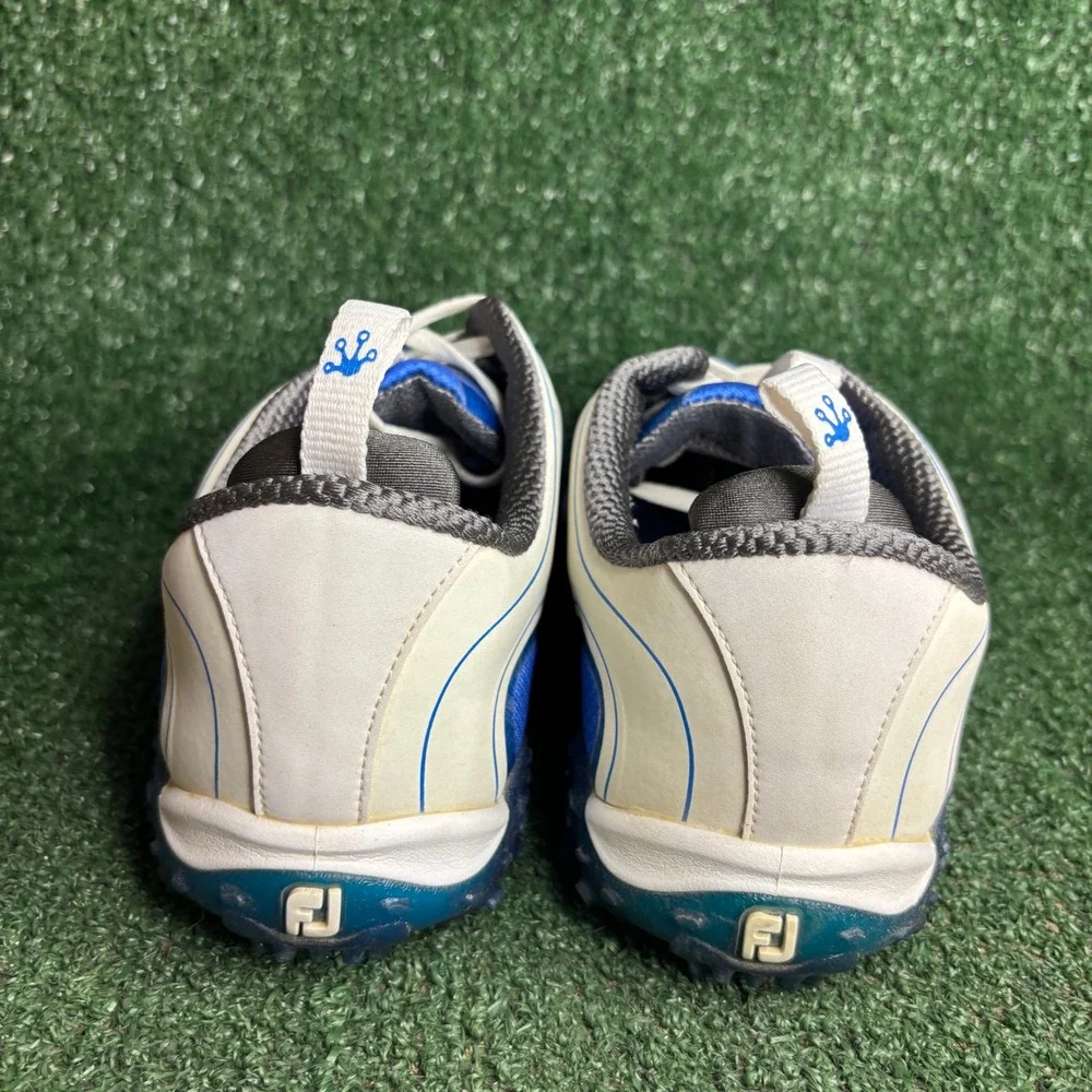 FootJoy Freestyle Spiked Mesh Breathable Athletic Golf Shoes Blue Mens Size 10 M